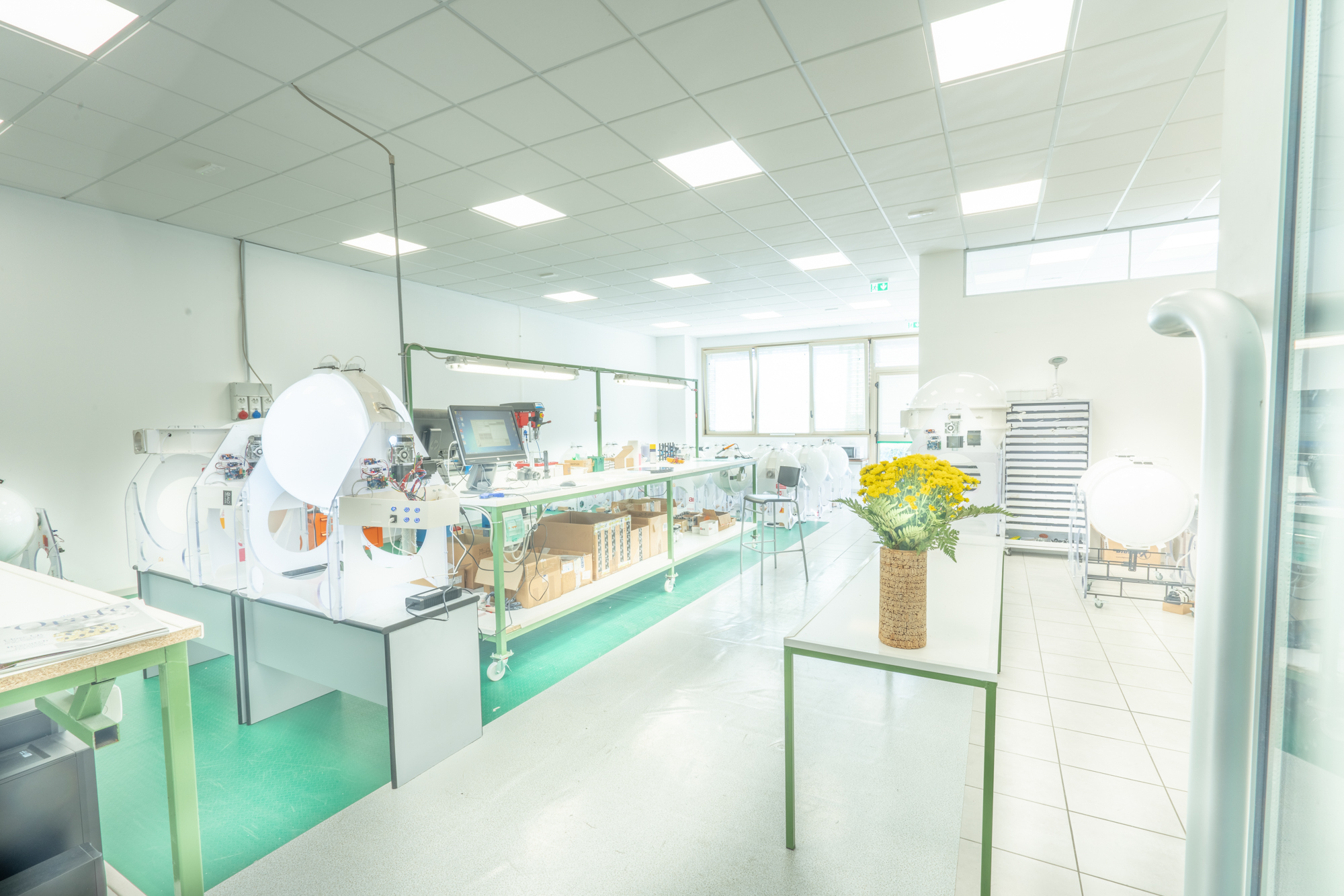 ALO-Hardware wird in Arezzo montiert und kalibriert
